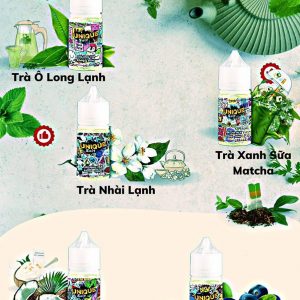 Tinh dầu Unique Trà Olong 30ml - Olong Tea Saltnic