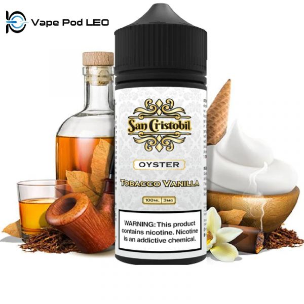 Tinh dầu Xì gà Vani 100ml - SAN CRISTOBIL Tobacco Vanilla Freebase 