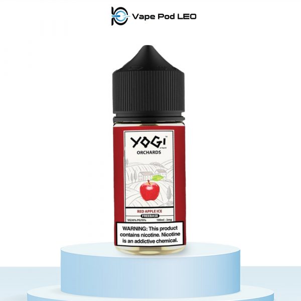 Yogi Orchards Táo đỏ lạnh - Red Apple Ice 100ml
