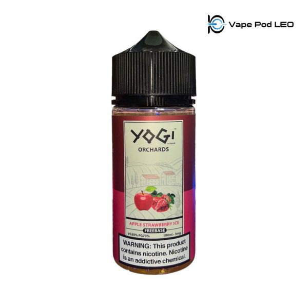 Tinh dầu Yogi Orchards Táo dâu lạnh - Apple Strawberry Ice 100ml